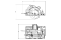 Scie circulaire portative KS 55 FS en carton - 600955000 -  METABO