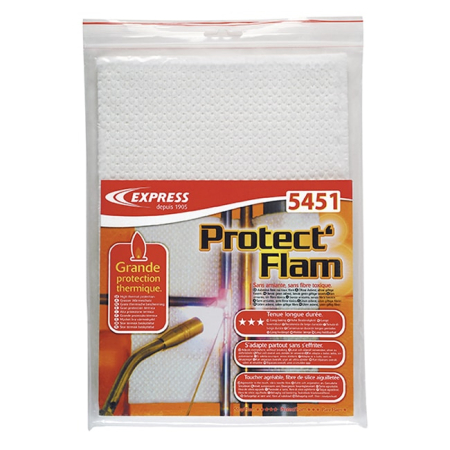 Protection thermique PROTECT FLAM en fibre de silice Format A4 - 5451