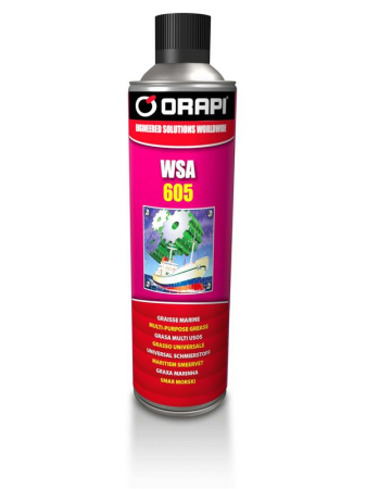 Graisse marine WSA 605, aérosol de 650/400ml, Orapi - 4605A4